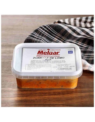 Zurrapa de lomo en manteca colora...