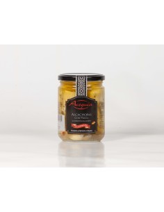 Alcachofas con tallo a la...