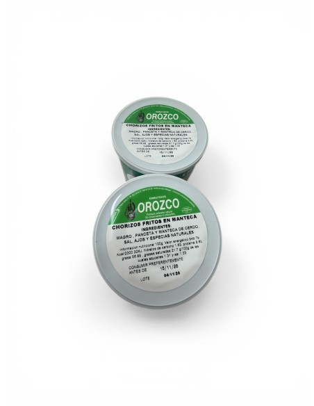 CHORIZO FRITO EN MANTECA OROZCO