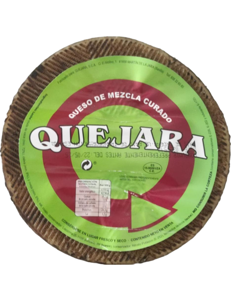 Queso Mezcla  Curado Viejo Artesano "QUEJARA"